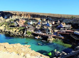 Il villaggio di Popeye a Malta